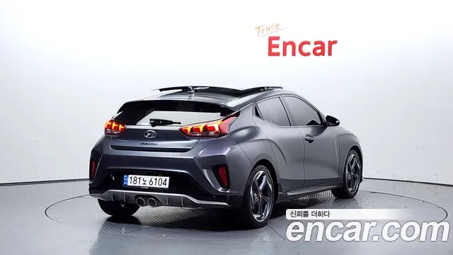 Hyundai Veloster (JS) 2020 Серый из Кореи, фото 3