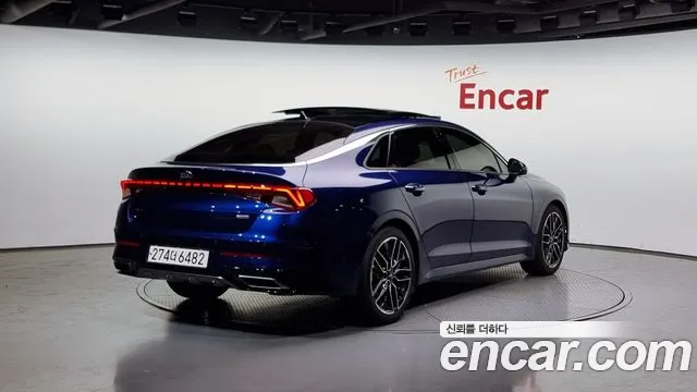 Kia K5 3rd generation 2020 Синий из Кореи, фото 3