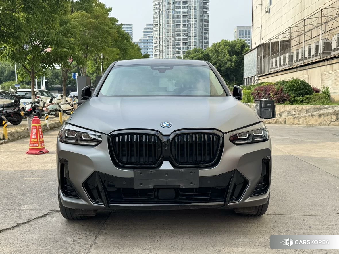 BMW iX3 2021 Серебристо-серый из Китая, фото 3