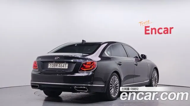 Kia More K9 2018 Серый из Кореи, фото 3