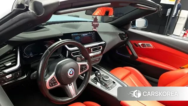 BMW Z4 (G29) 2021 Небесно-голубой из Кореи, фото 3