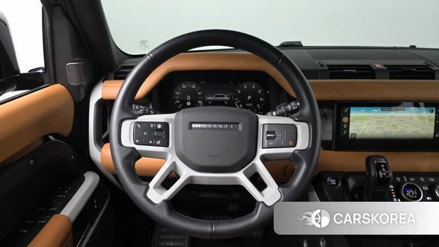 Land Rover Defender (L663) 2024 Черный из Кореи, фото 3