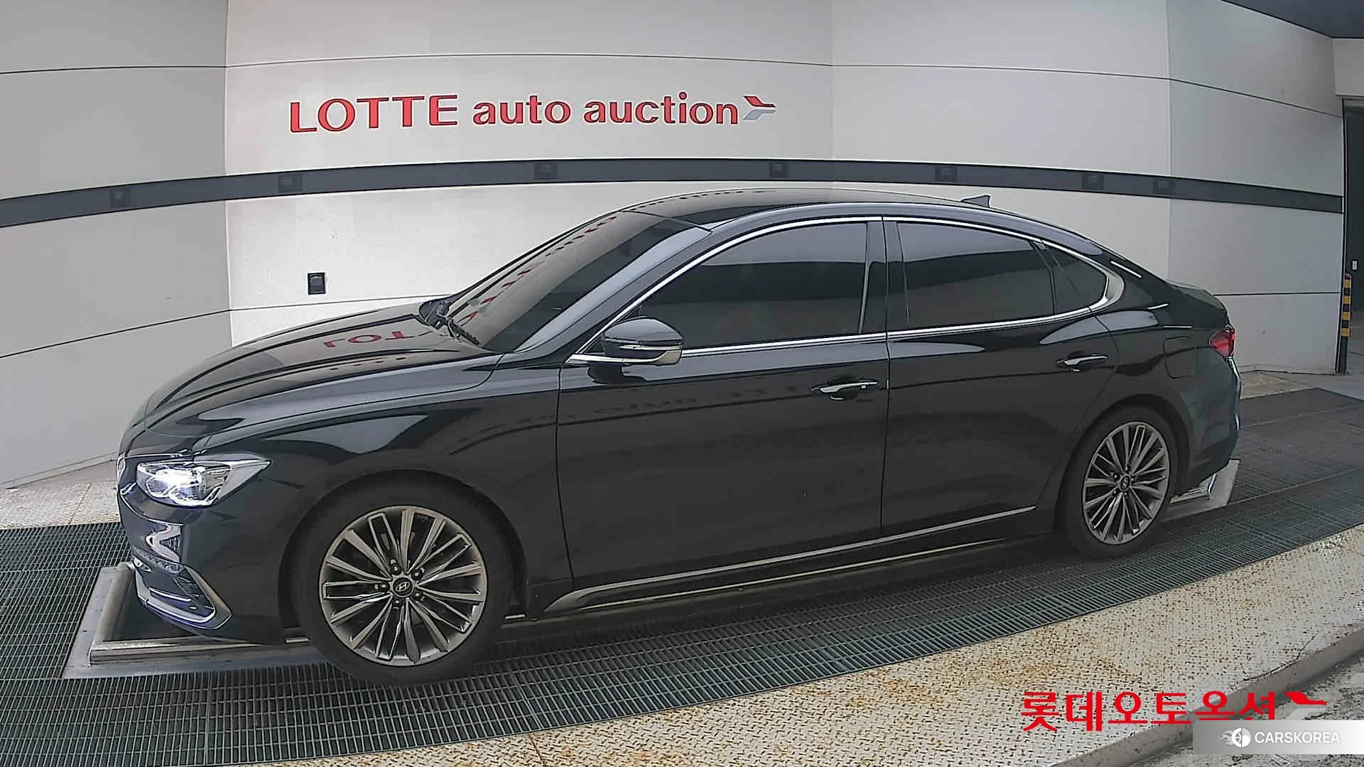 Hyundai Grandeur 2018 Черный из Кореи, фото 3