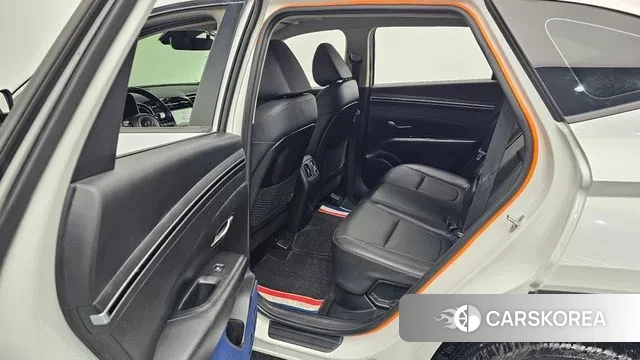 Hyundai Tucson Hybrid (NX4) 2021 Белый из Кореи, фото 3