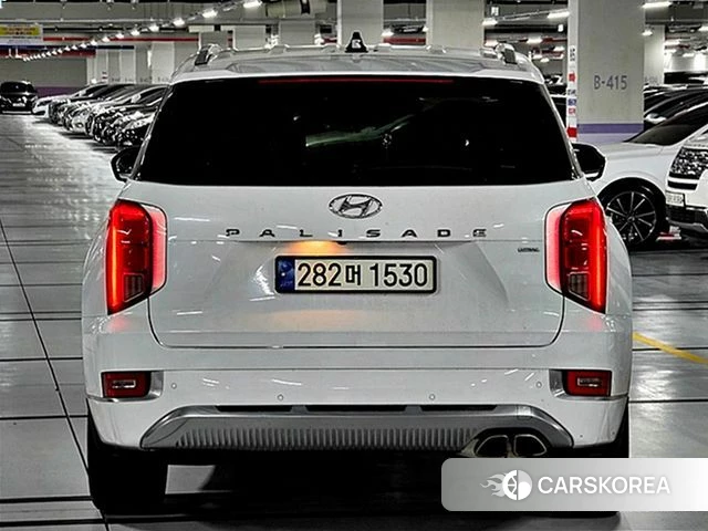 Hyundai Palisade 2021 Белый из Кореи, фото 3