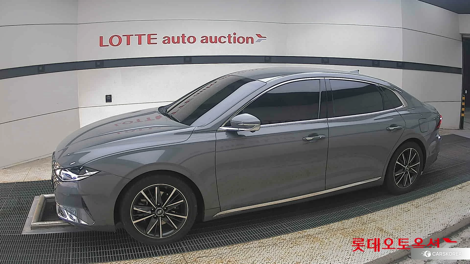 Hyundai Grandeur 2021 Hampton Gray из Кореи, фото 3