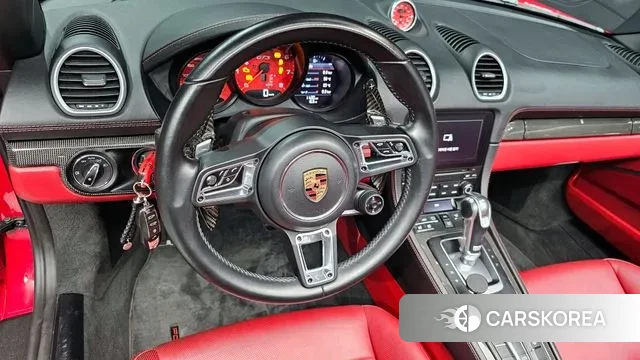 Porsche 718 Boxster 2019 Красный из Кореи, фото 3