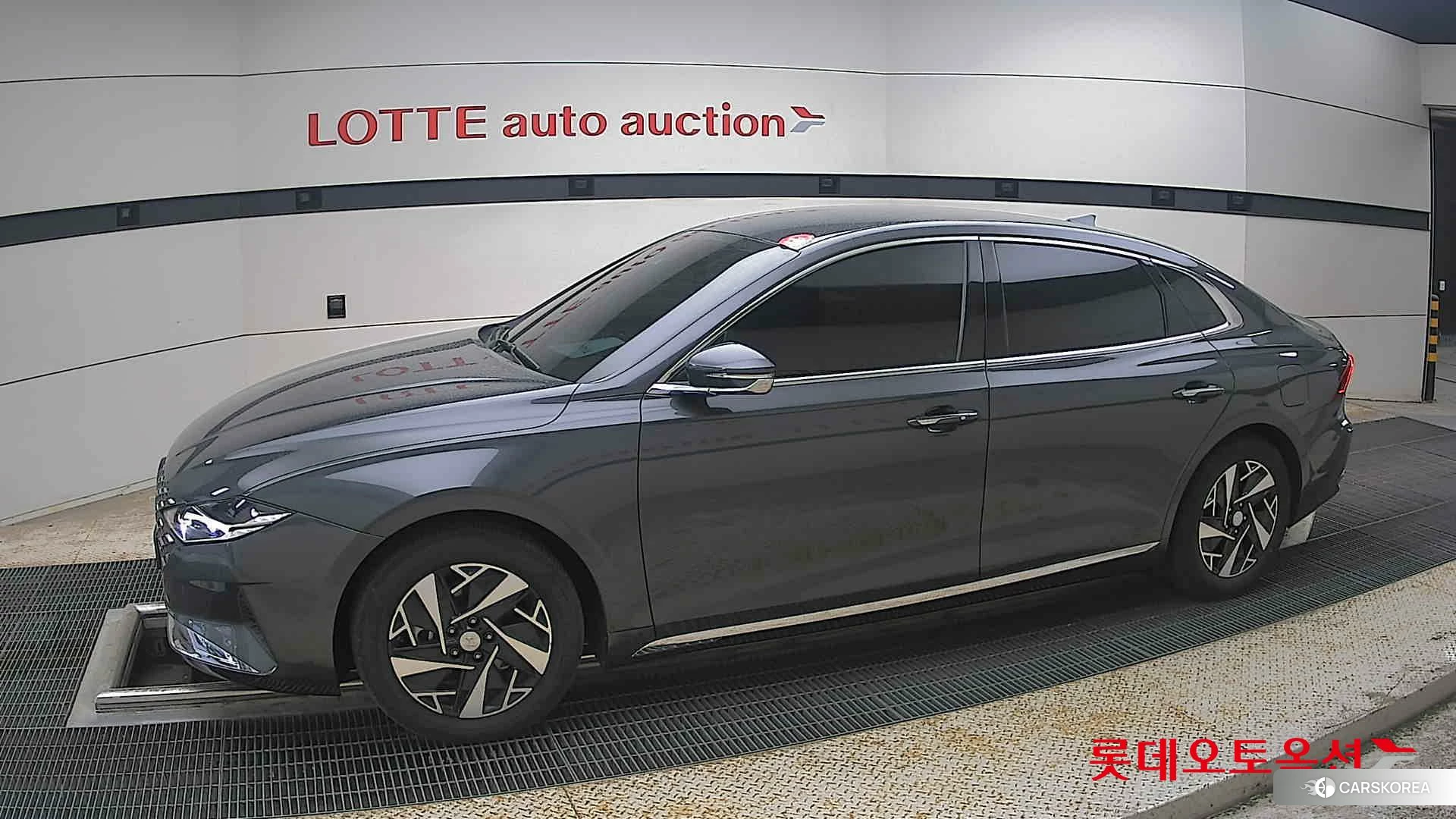 Hyundai Grandeur Hybrid 2022 Nocturne Grey Metallic из Кореи, фото 3