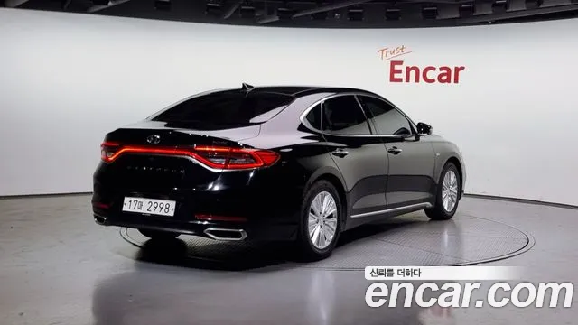 Hyundai Grandeur IG Hybrid 2018 Черный из Кореи, фото 3