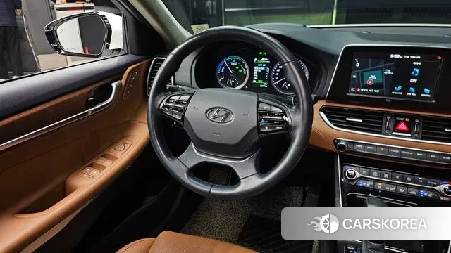 Hyundai Grandeur IG Hybrid 2019 Белый из Кореи, фото 3