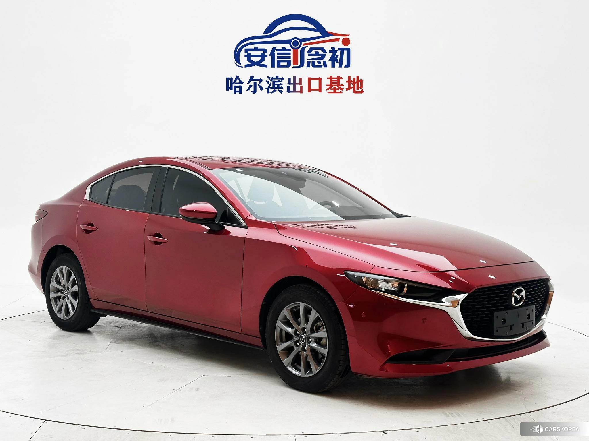 Mazda 3 2021 Красный из Китая, фото 3