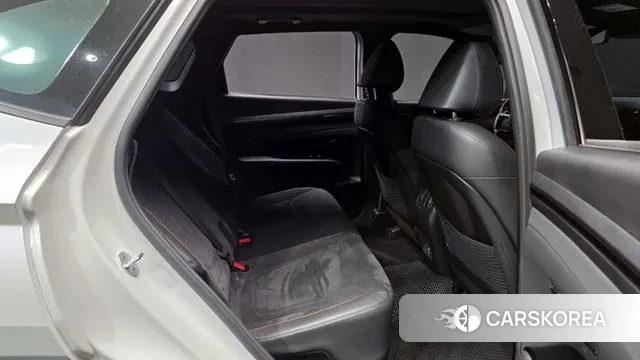 Hyundai Tucson Hybrid (NX4) 2021 Белый из Кореи, фото 3