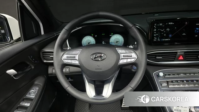 Hyundai The New Santa Fe 2023 Белый из Кореи, фото 3