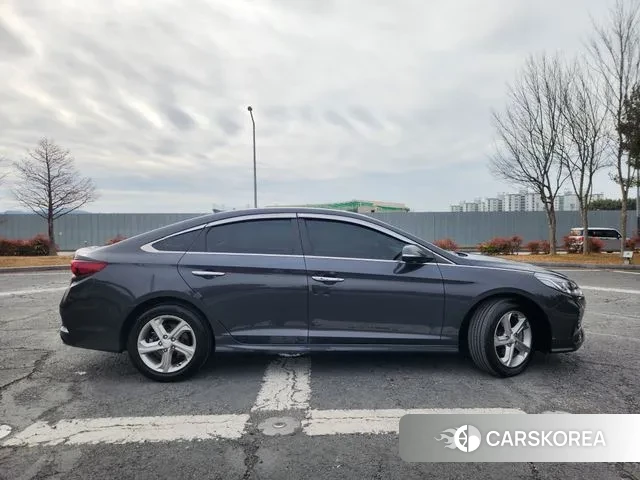 Hyundai Sonata New Rise Hybrid 2018 Серый из Кореи, фото 3