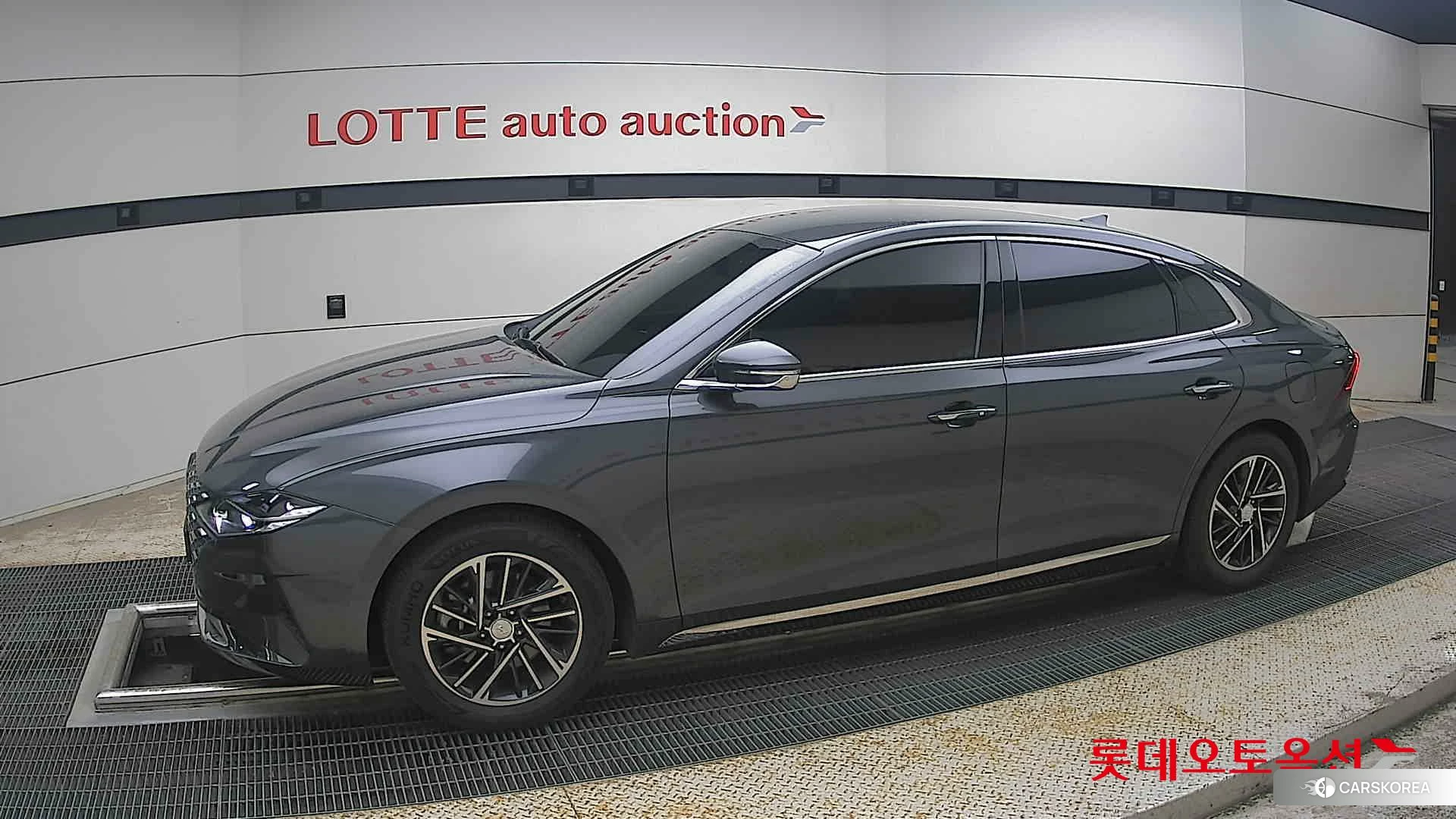 Hyundai Grandeur 2022 Nocturne Grey Metallic из Кореи, фото 3