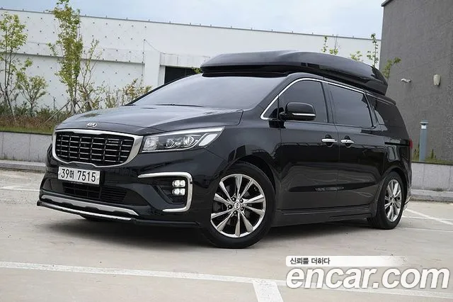 Kia The New Carnival 2018 Черный из Кореи, фото 3