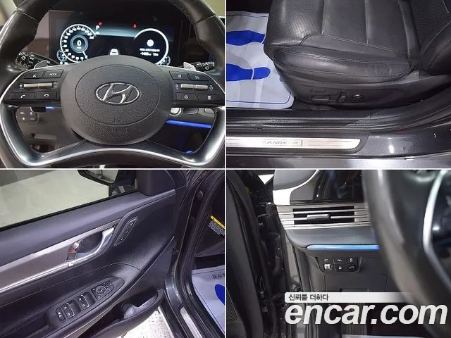 Hyundai The New Grandeur IG 2020 Серый из Кореи, фото 3