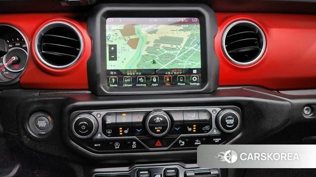 Jeep Wrangler (JL) 2021 Красный из Кореи, фото 3