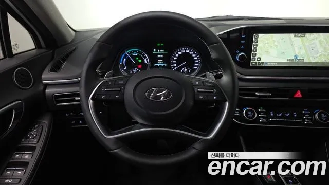 Hyundai Sonata Hybrid (DN8) 2023 Белый из Кореи, фото 3