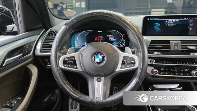 BMW X3 (G01) 2021 Черный из Кореи, фото 3