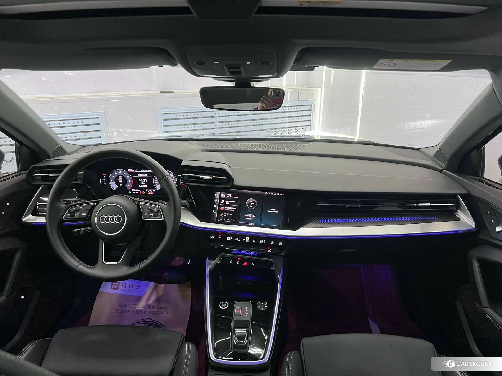 Audi A3 2023 Зеленый из Китая, фото 3