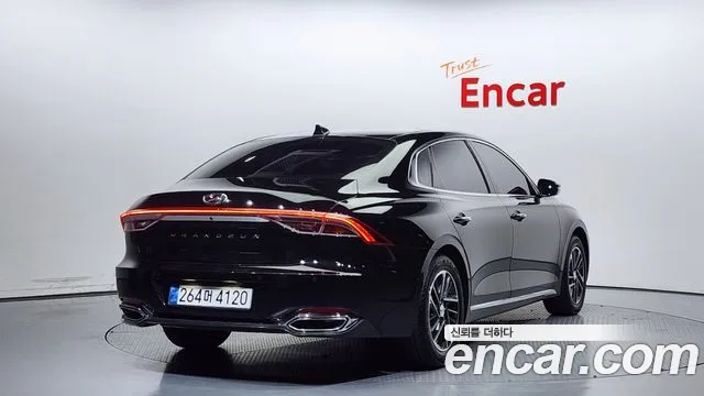 Hyundai The New Grandeur IG 2021 Черный из Кореи, фото 3