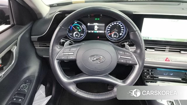 Hyundai The New Grandeur IG Hybrid 2021 Синий из Кореи, фото 3