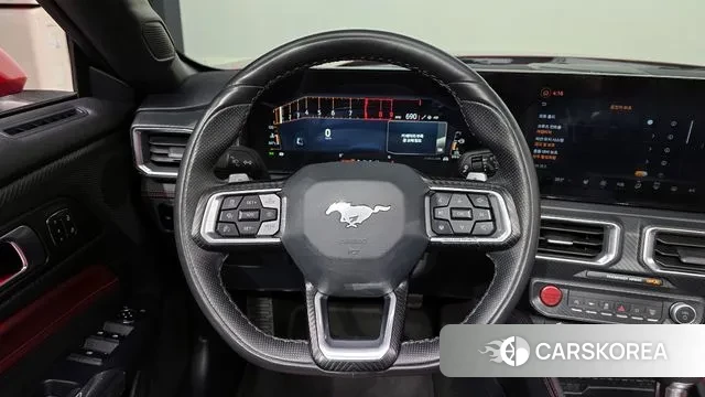 Ford Mustang 7th Generation 2024 Красный из Кореи, фото 3