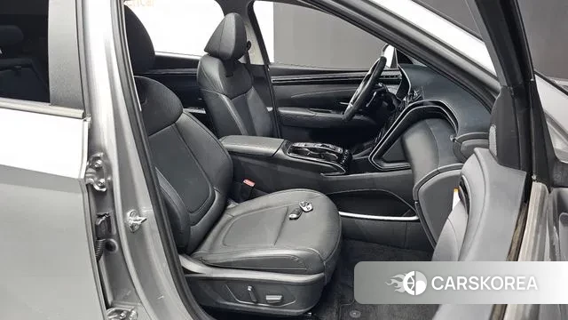 Hyundai Tucson Hybrid (NX4) 2022 Серебристо-серый из Кореи, фото 3