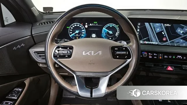 Kia K8 Hybrid 2021 Белый из Кореи, фото 3