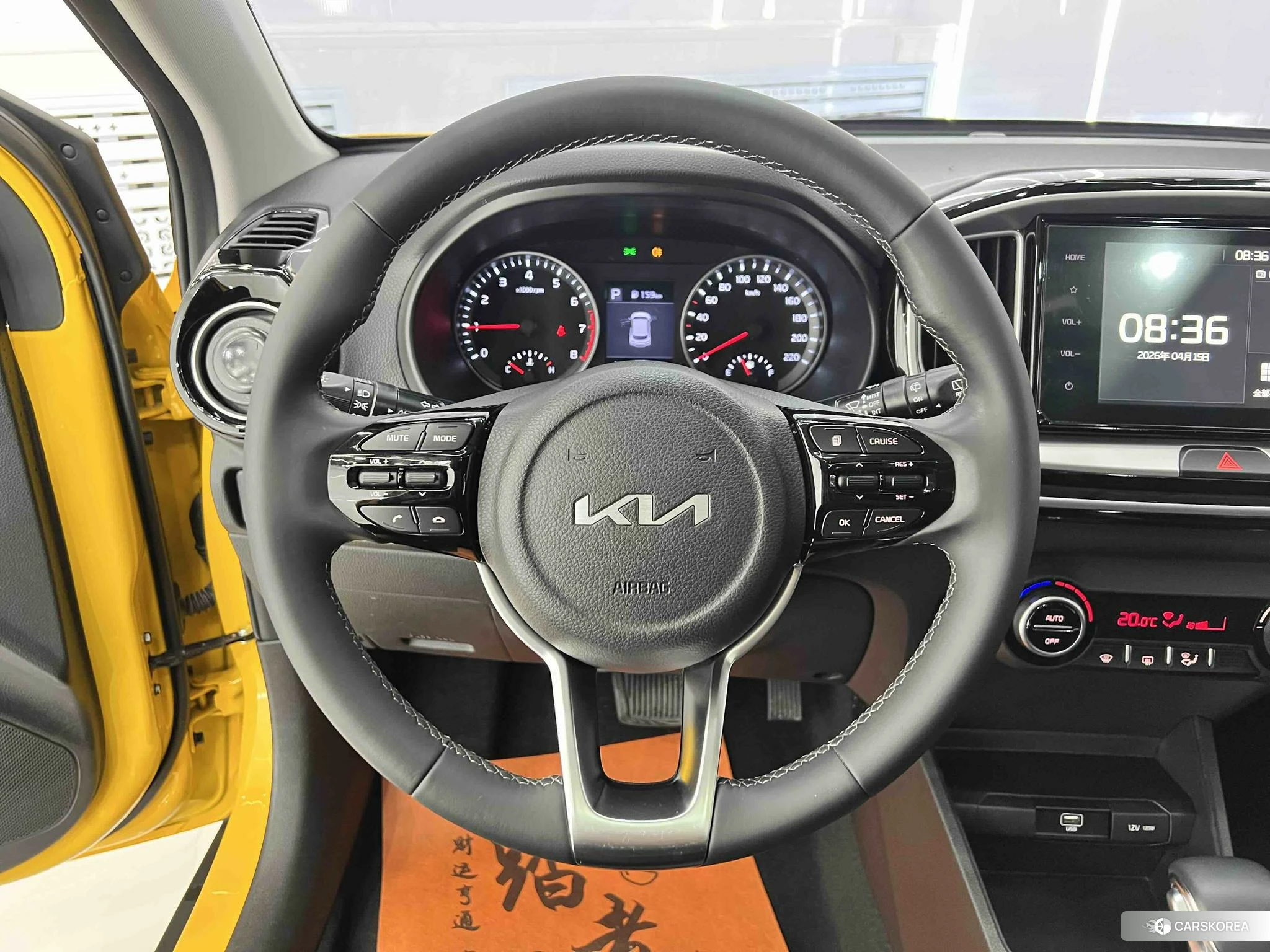 Kia KX1 2021 Желтый из Китая, фото 3