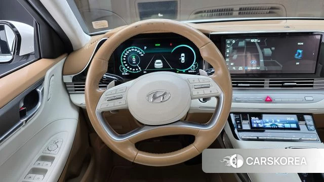 Hyundai The New Grandeur IG Hybrid 2020 Белый из Кореи, фото 3