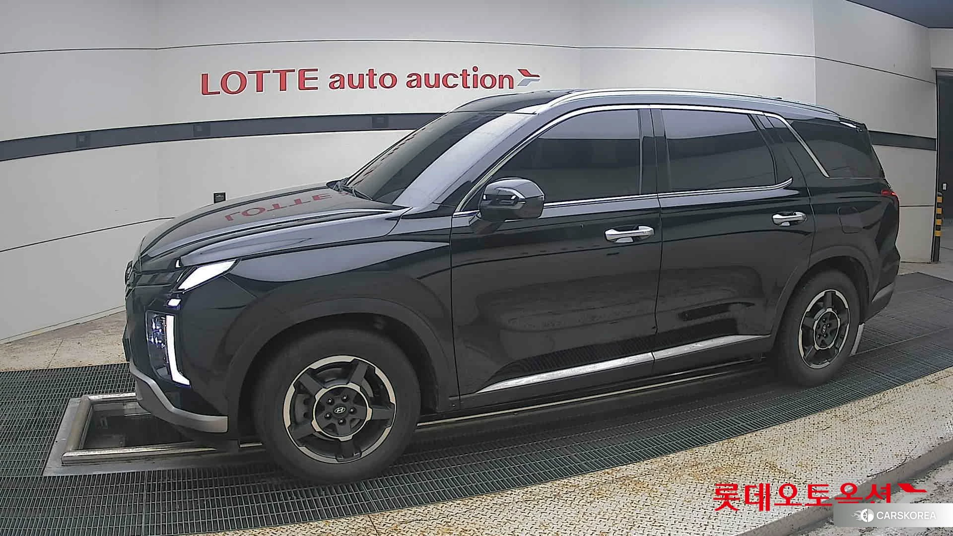 Hyundai Palisade 2023 Abyss Black Pearl из Кореи, фото 3
