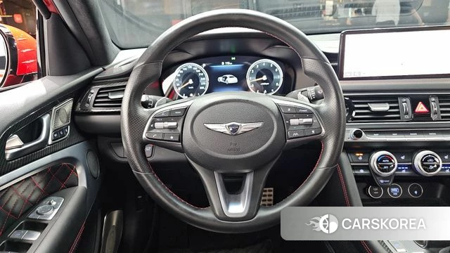 Genesis The New G70 2020 Красный из Кореи, фото 3