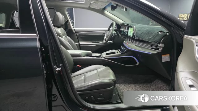 Hyundai The New Grandeur IG Hybrid 2020 Серый из Кореи, фото 3