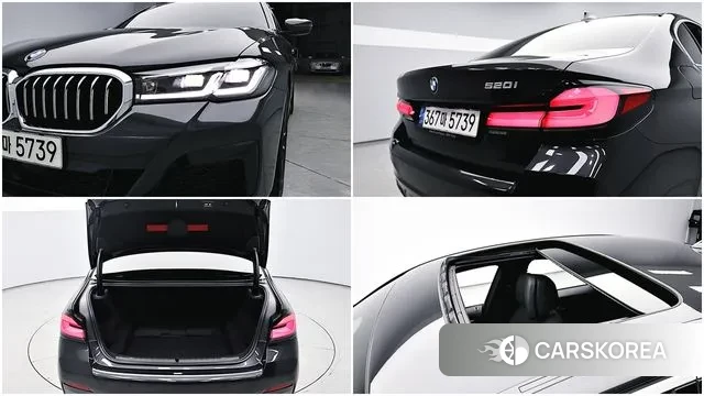 BMW 5 Series (G30) 2021 Серый из Кореи, фото 3