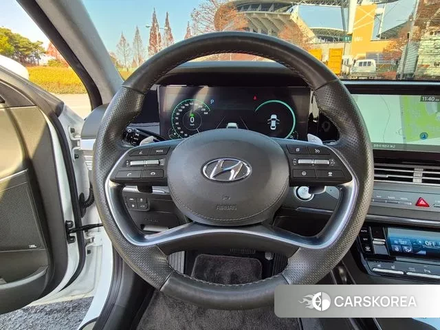 Hyundai The New Grandeur IG Hybrid 2020 Жемчужный цвет из Кореи, фото 3