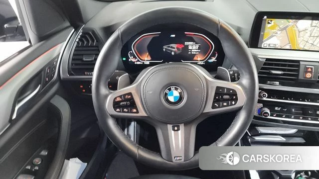 BMW X3 (G01) 2021 Черный из Кореи, фото 3