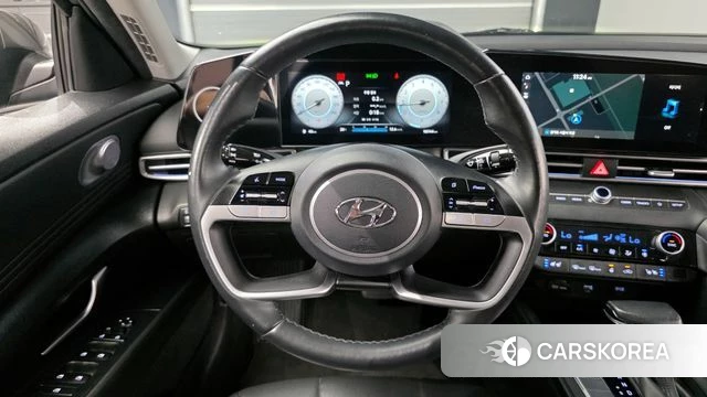 Hyundai Avante (CN7) 2022 Серый из Кореи, фото 3