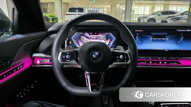 BMW 7 Series (G70) 2025 Серый из Кореи, фото 3