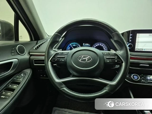 Hyundai Sonata Hybrid (DN8) 2021 Белый из Кореи, фото 3