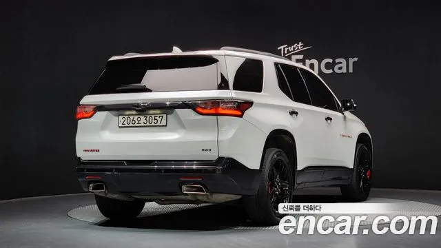 Chevrolet (GM Daewoo) Traverse 2020 Белый из Кореи, фото 3