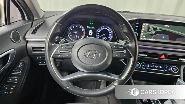 Hyundai Sonata (DN8) 2021 Белый из Кореи, фото 3