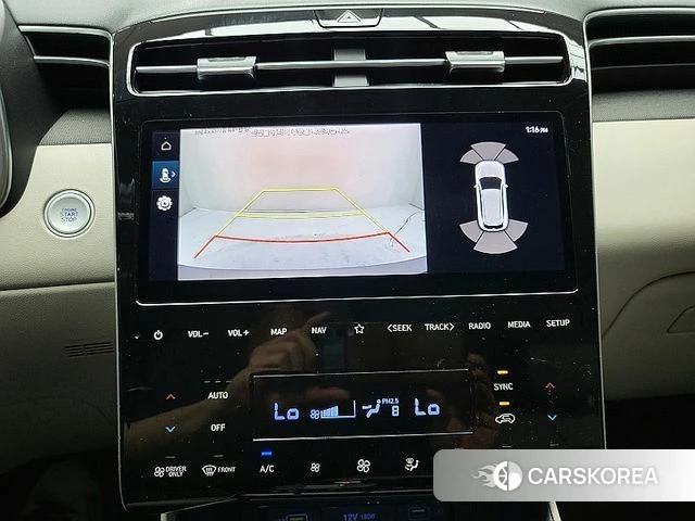 Hyundai Tucson Hybrid (NX4) 2021 Серебристо-серый из Кореи, фото 3