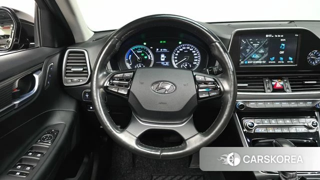 Hyundai Grandeur IG Hybrid 2019 Черный из Кореи, фото 3