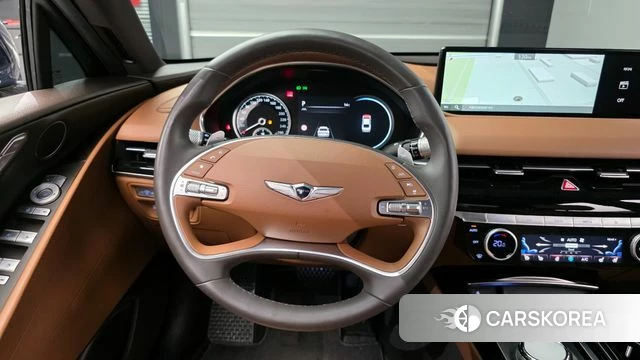 Genesis G80 (RG3) 2023 Темно-зеленый из Кореи, фото 3