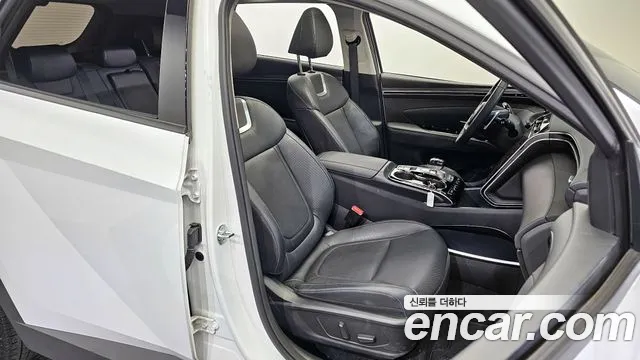 Hyundai Tucson Hybrid (NX4) 2023 Белый из Кореи, фото 3