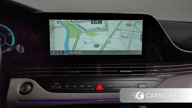 Hyundai The New Grandeur IG Hybrid 2022 Белый из Кореи, фото 3