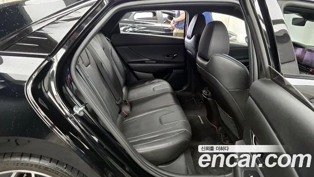 Hyundai Avante (CN7) 2022 Черный из Кореи, фото 3