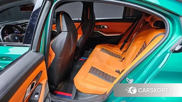 BMW M3 (G80) 2022 Зеленый из Кореи, фото 3